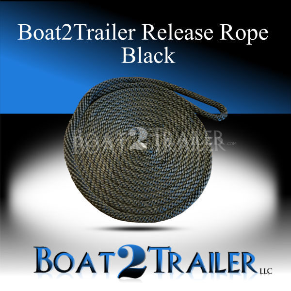 Boat2Trailer Release Rope Black