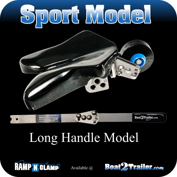 Ramp N Clamp Automatic Boat Latch Sport Model Long Handle
