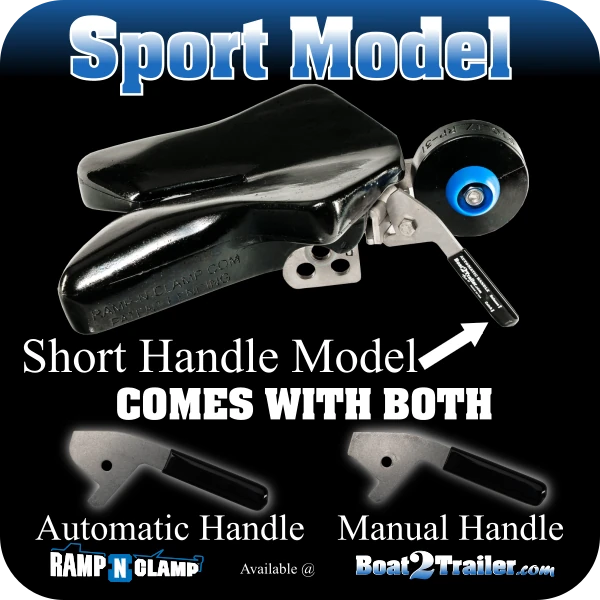 Ramp N Clamp Automatic Boat Latch Sport Model SHort Handle
