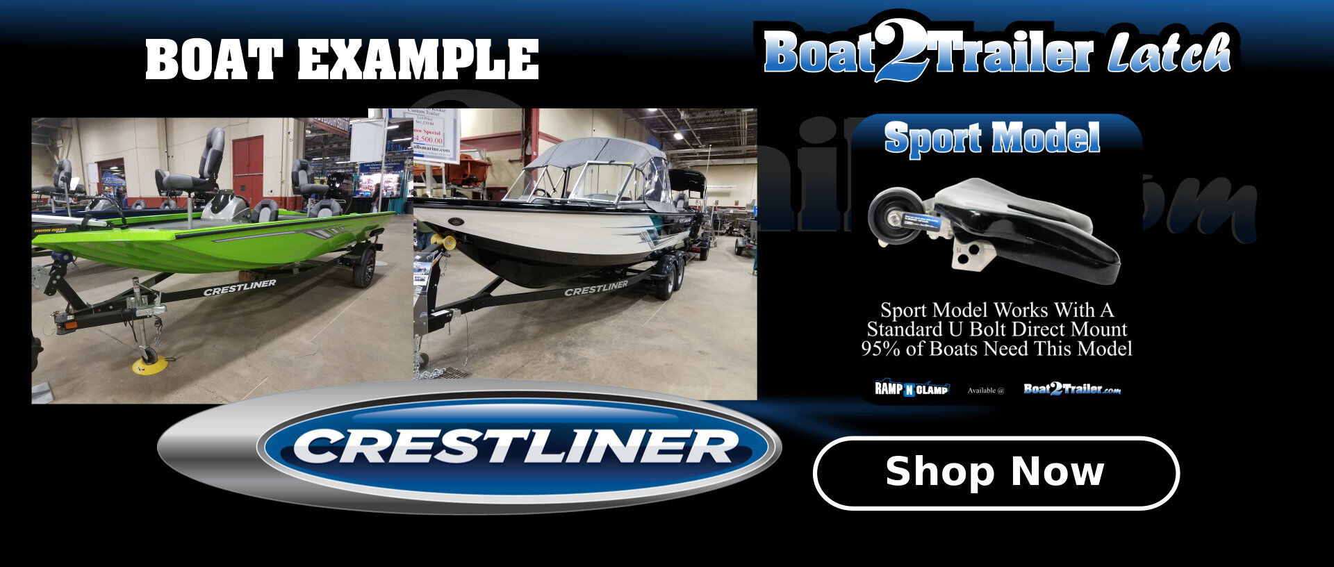 Crestliner Automatic Boat Latch