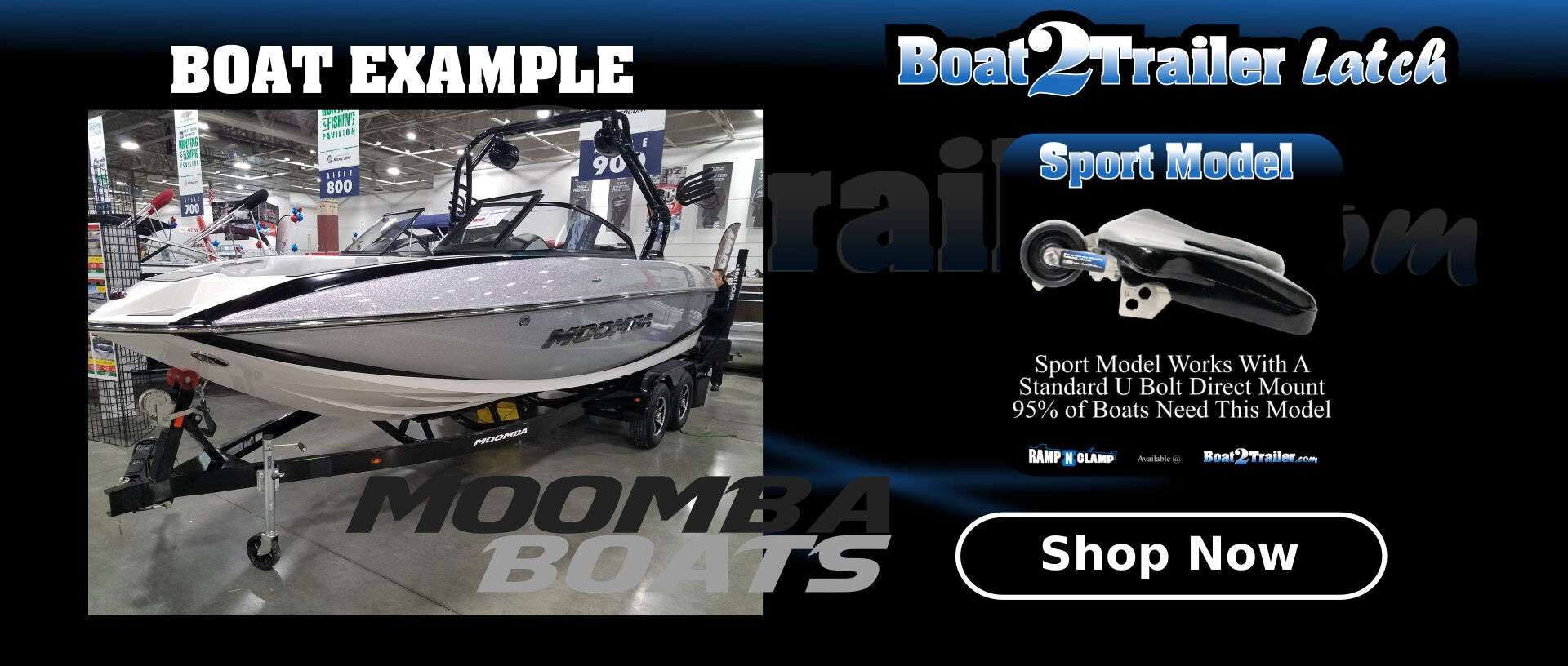 Moomba Automatic Boat Latch