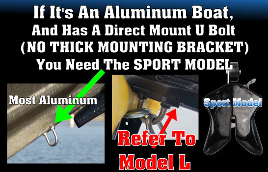 Sport Model Ramp N Clamp Aluminum Boat