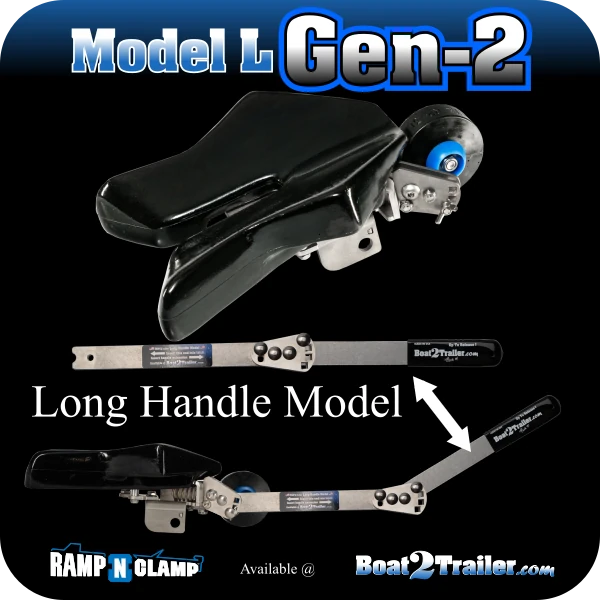 Ramp N Clamp Automatic Boat Latch LGEN2 Long Handle