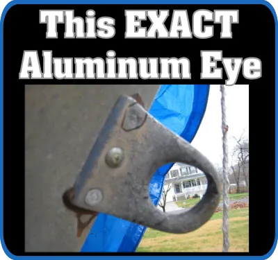Aluminum Eye With Rivets