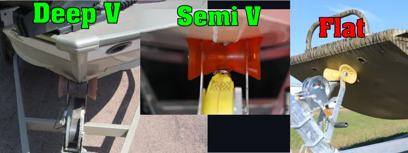Deep V, Semi V, Flat Front Reference