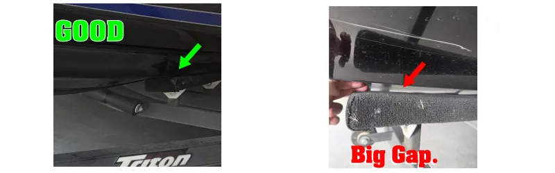 Gap Between Bunks