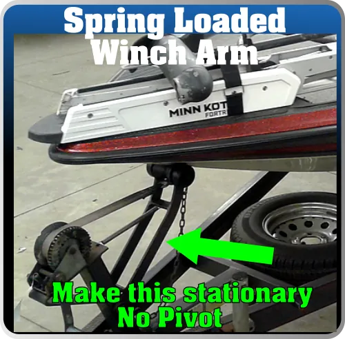 Spring Loaded Winch Arm